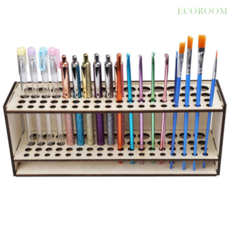 에코룸 붓거치대 연필꽂이 펜꽂이 색연필 정리대 스틱향, 1개, 상세페이지 참조
