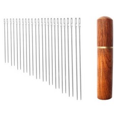 [30p] 블체 노인용 바늘 쉽게 끼울수있는 노안 바늘실 끼우기 박음질, 1개