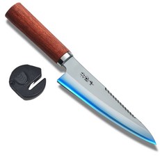 묘켄묘 비늘제거 일본 명인 회칼 고급 사시미칼, 1개, 퓨어스텐