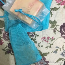 卓瑪愛象 雙層手工皂起泡網袋 - 手工皂的好朋友, 1個, 不挑色隨機出貨, 不挑色隨機出貨