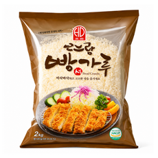 신선식품 보드람 생빵가루(습식) 2kg (낱개 / 박스 4봉지), 1개