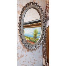 維多利亞風玄關鏡 化妝鏡 掛鏡，精緻掛鏡設計，提升空間美感，多功能用途