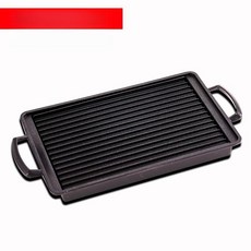 도랑가게 규카츠화로 돌판 일본식 불판 규카츠 가정용, 1개, 외경 23.5x14.5cm