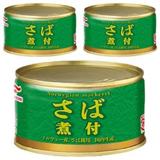 마루하니치로 노르웨이산 고등어 간장 통조림, 200g, 3개