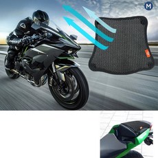 오토바이 안장 시원한 뒷자석 시트커버M 미끄럼방지 방석 오토바이방석 쿨링 라이더배달, 1개