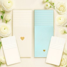 샵리코리스 프리미엄 감사봉투 고급 답례 예쁜 용돈봉투, 크림골드10+블루골드10(총20매)