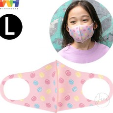 JINI 빨아쓰는 마스크 마카롱 L 초등학생마스크