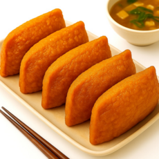 일본 조미유부 사각유부 40매, 1kg, 1개