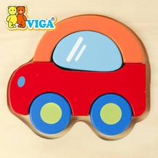 [VIGA] 베이비 퍼즐 - 자동차, 1개