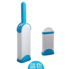 靜電衣物粘毛器1 1多功能除塵刷毛器3件套 寵物粘毛器家用粘毛器衣服貓去毛刷寵物除毛梳去毛屑大除粘毛器衣物刷毛器家用除毛, 1個, 環保OPP裝雙套件組, 藍色