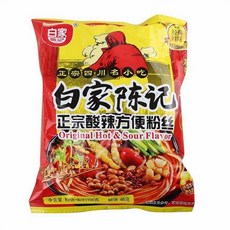 터보마켓 중국수입 중국식품 백가 쏸라분사 쏸라펀 쏸라당면 108g, 1개