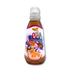 蜂王世家 台灣百花蜂蜜 隨身瓶 360g SGS檢驗合格 清香甜潤, 1個