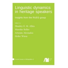 (英文圖書)Linguistic dynamics in heritage speakers: Insights from the RUEG group 精裝版, Language Science Press, 英文