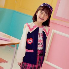 공식 [캐치티니핑] 캐치티니핑 하츄 프릴 빅카라 점퍼_0D1TW00203