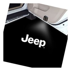 지프 센서부착형 LED도어라이트 2개1세트 예방 도어스팟램프 자동차