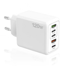 5in1 c타입 고속 충전기 120W 2USB+3PD3.0, 1개, 화이트