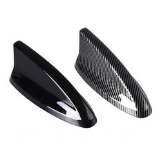 시빅 블랙 자동차 상어 지느러미 안테나 자동 라디오 신호 장식, 1. Black