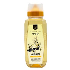 청밀당 튜브 1.2KG 2.4KG 국내산 자연 벌 꿀 100% 아카시아, 1개