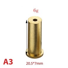 골프채 황동 샤프트 팁 스윙 웨이트 골프채 부품 액세서리 조정, A3, 1개