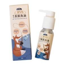 Petroyal 倍力 BLUEBAY 85% 美肌魚油 50mL 護膚 Omega-3 神經醯胺 犬貓魚油 寵物魚油, 1個, 【倍力】美肌魚油 50ml*1瓶