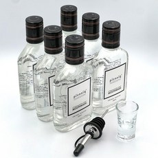Picnniq 肉桂草本食品級漱口水 無氟 無化學 無酒精, 1個, 6瓶 送瓶嘴+專用玻璃杯