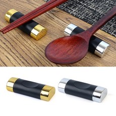 수저받침대 젓가락받침 식탁인테리어, 실버, 1개, 골드, 실버