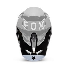Fox Racing 남성용 V3 Tine 모토크로스 더트 바이크 헬멧 바이저 블랙 미디엄, Fox Racing 남성용 V3 Tine 모토크로스 더