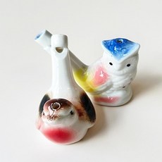 새소리 모형 음악교구 새피리 벽장식품 빈티지소품 벽장식소품 새모형 유아악기세트 도자기소품 악기, 제비, 1개
