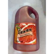 흥국에프엔비 자몽 농축액 펌프X, 1.5L, 5개