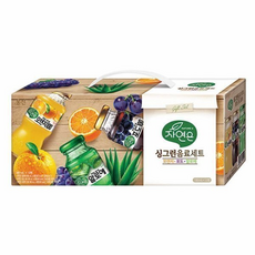 웅진)싱그런음료세트(오렌지+포도+알로에/x12), 1개, 180ml