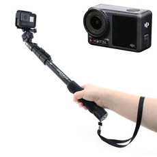 호환 오즈모 삼각대 헤드 셀카봉 액션캠 스틱 셀카 촬영 액션 스마트폰 DJI, 본상품