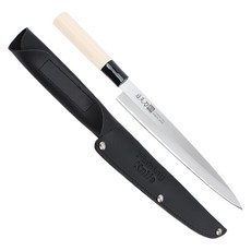 일본 일천도 사시미 (나무 손잡이) + 사시미 칼집, 사시미 (우수용)+칼집세트, 1개