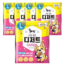 너를위한디저트 강아지캔디 대형견용 L, 치킨, 21g, 2개