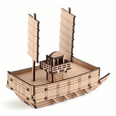 DIY 영플래닛 판옥선 모형 배 조립 키트 조선소 모델 해양 장비 선박 조형 물 미니어처, 본상품