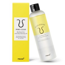 국내 유일 히팅 클렌저 피부미 포어클린 블랙헤드 제로 딥클렌징 오일, 1개, 300ml