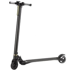 超輕電動滑板車 便攜可折疊兩輪滑板車, 1個, 黑色,24V8.8Ah 帶減震20-30公里, 黑色