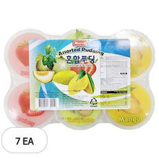 메르세 어솔티드 혼합 푸딩 나타드코코 6개입, 7개, 780g