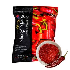 25년 청정식품 HACCP 국산 햇 고춧가루 굵은가루 1kg, 1개