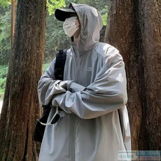 【熱銷】防曬衣男生薄款透氣夏季新款外套潮流學生寬鬆帥氣情侶休閒防曬服