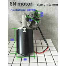 1PC DC 24V 차고 문 모터 교체 오프너에 대 한 순수 구리 기어, 04 6N