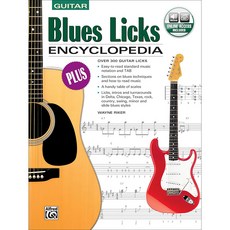 Blues Licks Encyclopedia 블루스 기타 릭 백과사전 (온라인 음원 포함) Alfred 알프레드