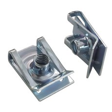 10PCS U 유형 6MM 4MM 클립 M4 자동차 오토바이 M6 스쿠터 리드 8MM 너트 MOPED 5MM M5 M8 스레드 ATV