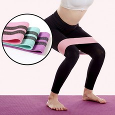 스쿼트밴드 홈트 힙업 힙밴드 요가밴드, 단색스쿼트밴드 민트M