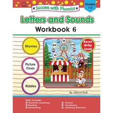 (영문도서) Success with Phonics: Letters and Sounds Workbook 6 Paperback, Quail Publishers, English, 9781737600831