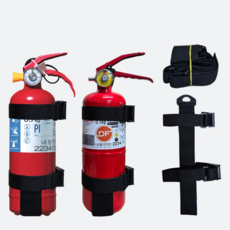 스트랩 / 차량용 소화기 0.7kg용 고정스트랩 / 밴드 / 브라켓 / 거치대, 700g, 1개