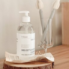 하이비 젖병 식기세정제 액상 용기 무향, 1개, 500ml