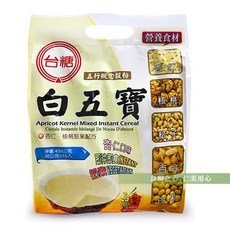 台糖 白五寶量販包 (15包/袋) - 傳統古方製成 奶素, 1個, 30g, 15個裝