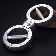 Kismetic 팔운동기구 손목강화 훈련기 팔 헬스기구 권투 트레이닝 완력 헬스기구, 1개, 은색