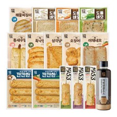 삼진어묵 인기세트 어묵 14종 (39개)+ 어묵전골소스(1종/420ml), 1개, 2.189L