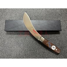 工具家達人 日本製 一角別作 吞龍 口金 剝皮刀 牛角剝皮刀 皮刀 豬皮刀, 1個, 額外開鋒磨利